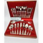 Silver-plated dinner set for 6 people in its original box