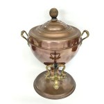 Victorian copper samovar