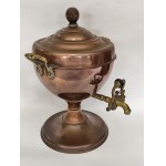 Victorian copper samovar
