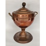 Viktoriánský měděný samovar
