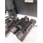 Set of 5 binoculars, including 4 small ones and one in a case