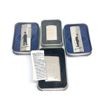 Set of 4 lighters in boxes