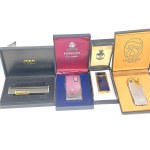 Set of 4 lighters in boxes