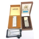 Set of 3 lighters: 2 in boxes, 1 in a case