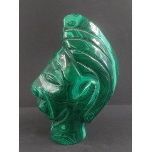 Malachite sculpture