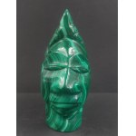 Malachite sculpture