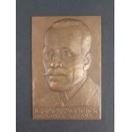 Ignacy Mościcki. President of the Republic of Poland. Commemorative plaque. Józef Aumiller. 1939. State Mint.