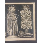 Kazimierz Wiszniewski, Woodcut Madonna. 1927.