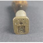 Seal stamp. The Pobóg coat of arms? Second half of the 19th century or early 20th century.