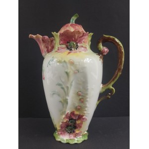 A pitcher in the style of Bonn Manufactory products