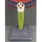 Hutsul wooden candlestick. 1920s–1930s.