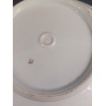 Dekorativní porcelánová mísa s květinovým motivem. Německo, počátek 20. století?