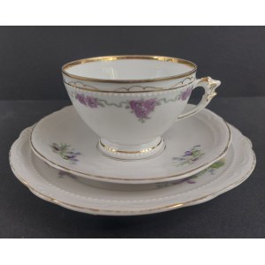 Ohme Silesia. Szczawienko. 1900–1920. Louis XVI. Breakfast set.