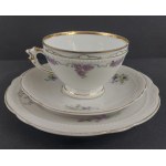 Ohme Silesia. Szczawienko. 1900–1920. Louis XVI. Breakfast set.