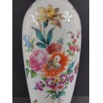 Dresden (Dresden Porcelain). 19th/20th century. Vase with a floral motif