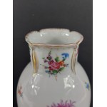 Dresden (Dresden Porcelain). 19th/20th century. Vase with a floral motif