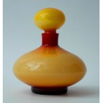 Glass carafe with a stopper—chipped, starting at 1 zł!