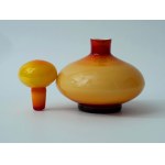 Glass carafe with a stopper—chipped, starting at 1 zł!