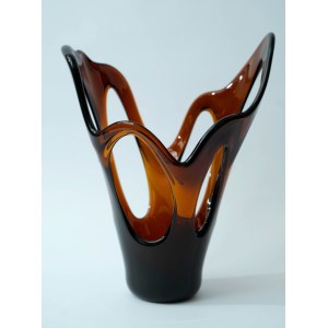 Openwork Glass Vase - HS Wołomin