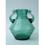 Glass Vase with Handles - Stoneware - Łysa Góra