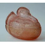 "Duck" Glass Candy Dish - HSG Ząbkowice
