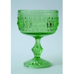 "Diamonds and Buttons" Glass Sugar Bowl - HSG Ząbkowice - Eryka Trzewik-Drost