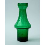 "Christmas Tree" Glass Vase - HS Zawiercie - Józef Podlasek