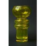 "Izolator" Glass Vase - HS Sudety - Kazimierz Krawczyk - glued together, starting at 1 zł!