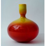 Glass Vase, “Alicja” Bottle - HS Sudety - Zbigniew Horbowy