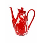 "Lidia" Porcelain Pitcher with Lid - ZP Chodzież - Marian Pasich