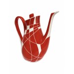 "Lidia" Porcelain Pitcher with Lid - ZP Chodzież - Marian Pasich