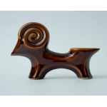 "Baran" Porcelit Candleholder - ZPS Pruszków - No. 1