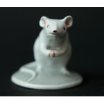 "Mouse" Porcelit figurine - ZP Chodzież - hand-painted - starting at 1 zł!