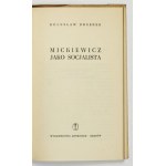 DROBNER, B. - Mickiewicz as a Socialist. 1959.