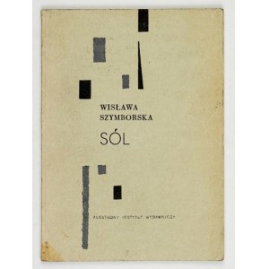 W. Szymborská – Sól. 1962. 1. vydání.