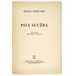 KOSZUTSKA H. – Psia służba. Ilustr. Stanisław Cieloch. 1951
