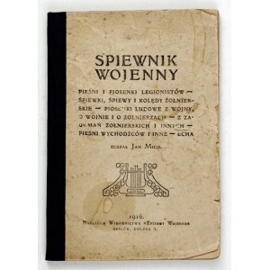 MIGO, Jan – War Songbook [!]. 1916