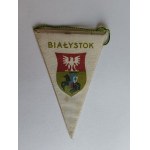 WHITE STOK BANNER COAT OF ARMS
