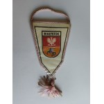 WHITE STOK BANNER COAT OF ARMS