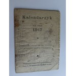 1917 CALENDAR, SUPPLEMENT TO THE NOWY KURIER ŁÓDZKI, ŁÓDŹ