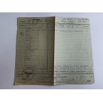 RECEIPT, BIELSKO-BIELITZ, KOZY, SWASTIKA STAMP