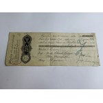 BILL OF EXCHANGE, ŁODYGOWICE, 1930, STAMP