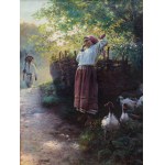 Adam Kazimierz Ciemniewski (1866, Warsaw – 1915, Wichorowo), *In the Morning*, 1894