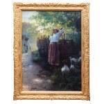 Adam Kazimierz Ciemniewski (1866, Warsaw – 1915, Wichorowo), *In the Morning*, 1894