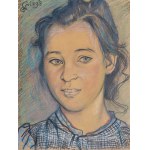 Stanisław Wyspiański (1869, Kraków – 1907, ibid.), Portrait of a Girl, 1898