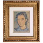Stanisław Wyspiański (1869, Kraków – 1907, ibid.), Portrait of a Girl, 1898