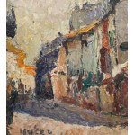 Mela Muter (1876 Warszawa - 1967 Paryż), Na ulicy Rue Carreterie w Awinionie z widokiem na dzwonnicę klasztoru Augustianów