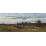 Władysław Szerner (1836, Warsaw – 1915, Unterhaching), On the Road, 1874