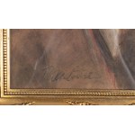 Teodor Axentowicz (1859 Brasov/Roumanie - 1938 Cracovie), Une beauté houtsoule
