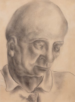 Jeremi Kubicki (1911 Łódź - 1938 Warszawa), Portret mężczyzny
